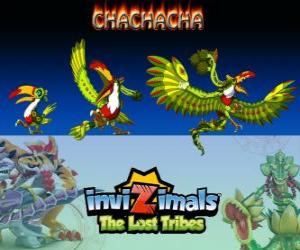 Puzzle Chachacha. Invizimals The Lost Tribes. Τα ζώα που συμπαθεί τα μέρη, το χορό και τη διασκέδαση
